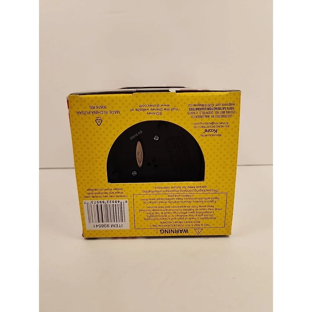 Disney Mickey Mouse 2017 Graduation Musical Waterglobe Snow Globe New in Box